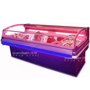 Nevera para carne fresca, refrigerador para mariscos, <span class=keywords><strong>Delicatessen</strong></span>, equipo de tienda de carne - Product Image 2