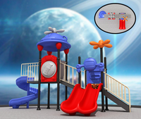 Structures de jeu pour enfants de qualité commerciale : toboggans, balançoires, escaliers, équipements de divertissement pour parcs et aires de jeux extérieures
