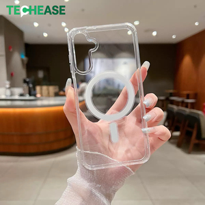 Funda Magnética Transparente de Acrílico para Accesorios Electrónicos Samsung Serie A, Funda Protectora para Teléfono Móvil al por Mayor, Antiamarillamiento y Resistente a Golpes - Product Image 4