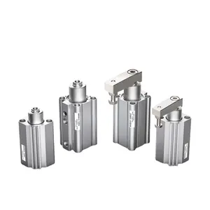 Smc Pneumatic Parts 90 Degrees Down Pressure Angle Compression Swing Clamping Rotary Pneumatic Cylinder