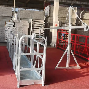 เครื่องยกก่อสร้างแบบพกพา น้ำหนักเบา ใช้งานง่าย แพลตฟอร์มแขวนลอย - Product Image 2