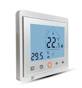 图雅WiFi智能恒温器无线室温控制器，用于电话控制的暖地板和锅炉热水箱