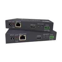 Transmissor e receptor hdbt cat6 hdmi, venda quente, profissional rs232, extensor 150m