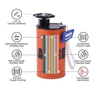Nouvelle Tasse de Bureau Créative en Acier Inoxydable de 310 ml, Isotherme, en Forme de Bidon d'Huile, Anti-fuite, Sans BPA, Cadeau Promotionnel pour l'Extérieur