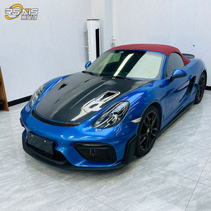 ชุดกันชนหน้าสำหรับรถ718 Boxster 981อัพเกรด GT4 <span class=keywords><strong>RS</strong></span> spydes วัสดุ PP กระจังหน้าและตัวกระจายแสงด้านหลังสภาพใหม่ - Product Image 4