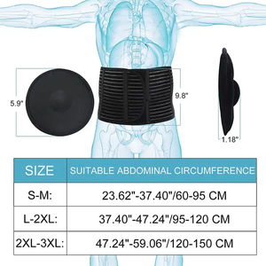 HKJD Ceinture de soutien pour <span class=keywords><strong>hernie</strong></span> <span class=keywords><strong>abdominale</strong></span> avec coussin de compression Ceinture de soutien pour <span class=keywords><strong>hernie</strong></span> ombilicale pour hommes et femmes - Product Image 5