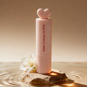 Envase de Brillo Labial ABS <span class=keywords><strong>Rosa</strong></span> <span class=keywords><strong>Pastel</strong></span> con Tapa de Rosca - Tubo Cosmético con Tapa en Forma de Corazón para Brillo Labial y Cuidado de la Piel - Product Image 4