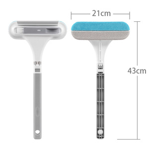 Pet Hair Remover Brush Plastic Portable For <b>Sofa</b> <b>Bed</b> Carpet Cleaning - Product Image 2