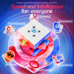 <span class=keywords><strong>Cubo</strong></span> Mágico Magnético Moyu Aolong V5, Rompecabezas, Juguetes Educativos, <span class=keywords><strong>Cubo</strong></span> Mágico Profesional sin Adhesivos - Product Image 2