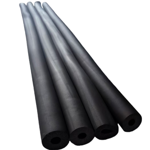 Tubo isolante moderno in schiuma di gomma a celle chiuse ecologico con barriera antincendio e antiumidità per tubi idraulici e HVAC - Product Image 1