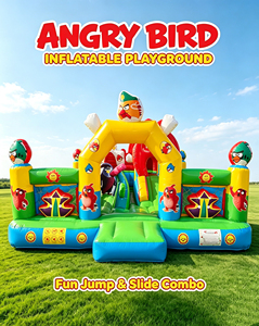 Château Gonflable Commercial à Thème Animalier en PVC, Impression Intégrale, Parcours d'Obstacles, <span class=keywords><strong>Jeu</strong></span> d'Amusement pour Enfants, Vente en Gros Usine, Facile à Installer - Product Image 2