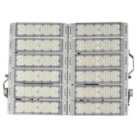 Focos LED Modulares de 100W 200W 300W 400W 500W 600W 700W 800W 900W, Lámpara de Proyección IP66 para Exteriores, Estadios, Túneles y Campos de Fútbol