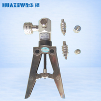 Portable Manual Pressure Calibrator Pump Pneumatic Hand Pump for Pressure Gauge Testing 0.095 to 6MPa Range with Fine Adjustment