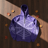 OEM Toptan Modaya Uygun Günlük Yarım Fermuarlı İşlemeli Çevre Dostu Pamuk Karışımlı Erkekler İçin Özel Tasarım Kapüşonlu Sweatshirt