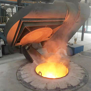 Hoogproductieve elektrische inductieoven voor metaalsmeltende toepassingen, aanpasbare maat, roestvrij staal, industriële elektrische oven - Product Image 2