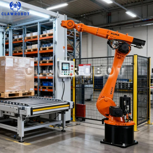 Robot industrial CLAWROBOT KUKA KR22 R1610 de 6 ejes, 22 kg de carga útil, alcance de 1612 mm, para manipulación de materiales, paletización y ensamblaje. - Product Image 3