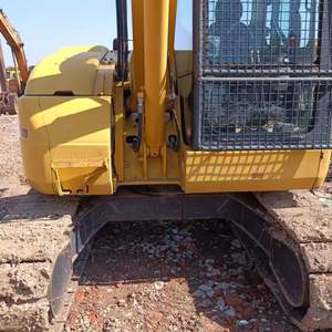 Mini-excavatrice sur chenilles Komatsu PC78US d'occasion du Japon, 8T, 7 tonnes, petite pelle agricole, moteur puissant, machine d'origine PC78 à vendre - Product Image 5