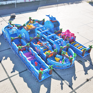 Juego de Obstáculos Gigante para Niños, Inflable, Castillo Hinchable, Juego de Obstáculos Inflable Grande para Adultos - Product Image 1