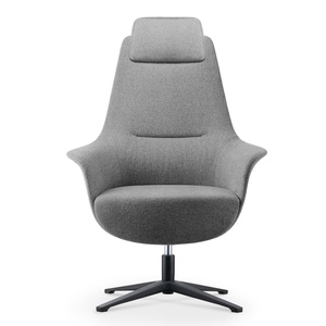 <span class=keywords><strong>Fauteuil</strong></span> de détente à dossier haut de style nordique 360 °   <span class=keywords><strong>Fauteuil</strong></span> pivotant en <span class=keywords><strong>tissu</strong></span> avec appui-tête <span class=keywords><strong>pour</strong></span> salon, bureau, réception - Product Image 3