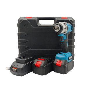 Llave de <span class=keywords><strong>impacto</strong></span> eléctrica sin escobillas de 320 Nm, llave eléctrica de alto par de <span class=keywords><strong>impacto</strong></span> de carga doméstica, <span class=keywords><strong>pistola</strong></span> de <span class=keywords><strong>impacto</strong></span> automática con batería de litio de 21V - Product Image 1