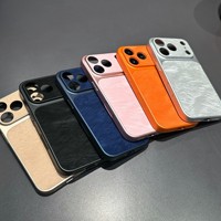 Étui de téléphone portable de luxe en fil de plume pour iPhone 18 17 16 15 14 13 Pro Max, coque antichoc
