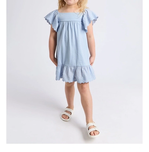 Vestido de Verano de Algodón para Niñas Diseñado para Máxima Comodidad con Tela Suave, Aspecto Decorativo y Ajuste Elegante para Ocasiones Casuales - Product Image 5