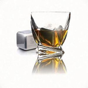 OEM <b>Cheap</b> Price Custom Stainless Steel Whiskey Stones Metal Reusable Ice Cubes for Bar - Product Image 2