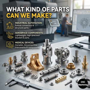 Usinage de précision en aluminium 6061, service CNC personnalisé pour l'aérospatiale, l'<span class=keywords><strong>automobile</strong></span>, la robotique, le médical, les équipements d'origine (OEM), pièces usinées CNC avec une précision de ±0,01 mm - Product Image 1