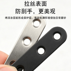 Plaque de fixation de renforcement en acier inoxydable multi-trous Jin Aoding pour meubles et armoires - Product Image 4