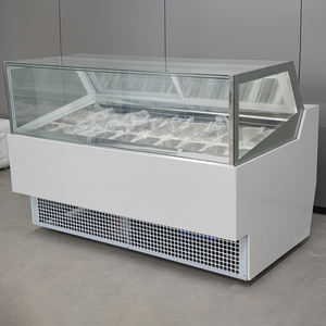 <span class=keywords><strong>Mini</strong></span> chariot à crème glacée Popsicle avec étui de congélateur à affichage opération facile réfrigérateur d'affichage de crème glacée LED pour dépanneur - Product Image 6