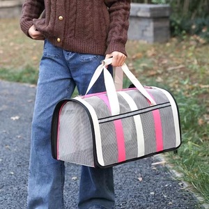 Portable One-Shoulder Cat Dog Pet Travel Bag Breathable Lightweight Space Capsule Style <b>Crossbody</b> <b>Handbag</b> for Outing School - Product Image 1