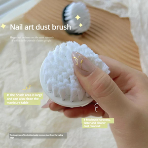 <span class=keywords><strong>Brosse</strong></span> à ongles personnalisée en gros, design DIY, <span class=keywords><strong>brosse</strong></span> à poussière pour ongles, poils synthétiques rigides, soin de <span class=keywords><strong>manucure</strong></span> - Product Image 3
