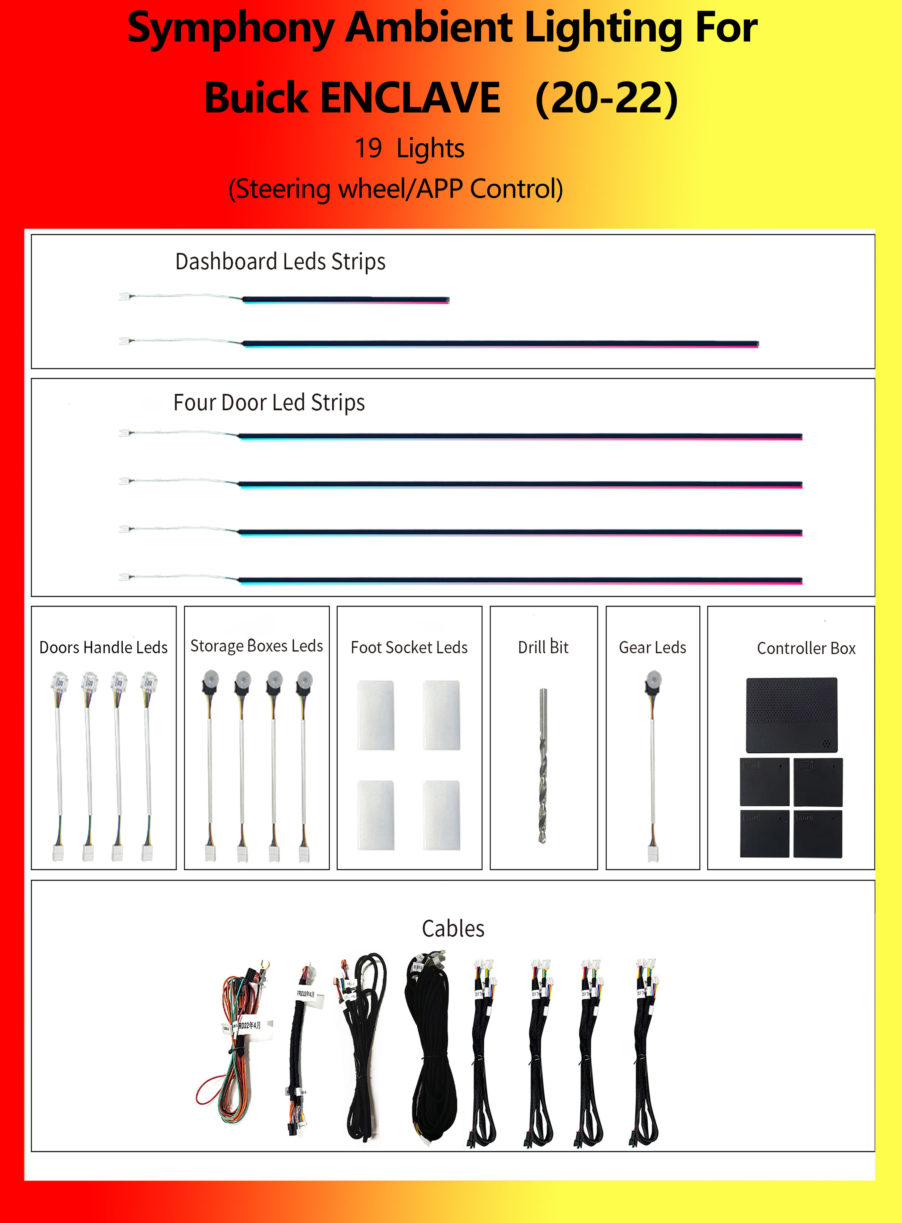 Buick ENCLAVE Symphonie 19 Lumières