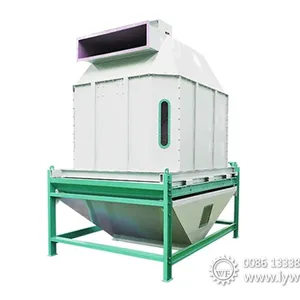 Refrigerador vibratório de pelota, de alimentação de animais de alta qualidade, máquina de resfriamento que balança, feita por carbono ou aço inoxidável skln