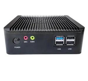 Fanless IPC תעשייתי מחשב עם core i3 i5