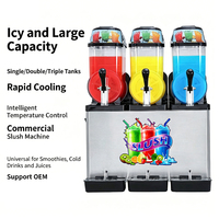 Fabricante de Máquinas de Granizados Congelados OEM ODM, Color y Logotipo Personalizados para el Mercado Estadounidense, CE R290