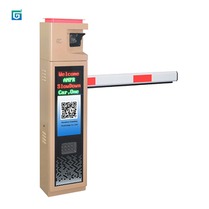 Cổng rào cản bãi đậu xe cho rửa xe RFID nhà để xe màu vàng đen bảng điều khiển phòng tập thể dục hệ thống điều chỉnh DC Boom cổng rào cản - Product Image 6