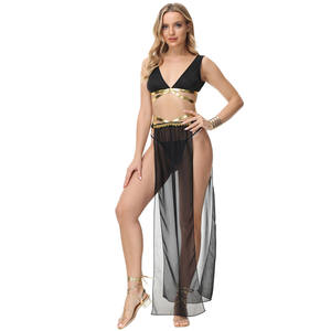 <span class=keywords><strong>Disfraz</strong></span> Sexy de Cleopatra egipcia para mujeres adultas, ropa de Cosplay de Faraón egipcio antiguo, vestido elegante de diosa griega de Halloween - Product Image 2