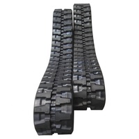 Chenilles de remplacement en caoutchouc naturel HNGM pour engins lourds 300x52.5Nx90 pour excavatrice sur chenilles, garantie 12 mois