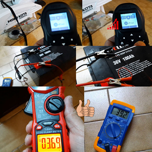 Waterproof Deep Cycle 36v 50ah Lithium Marine Battery Trolling Motor Camping <b>Cart</b> - Product Image 6