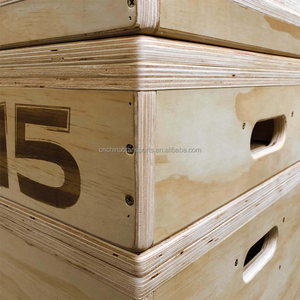 Caja de levantamiento de pesas de madera set <span class=keywords><strong>Jerk</strong></span> blocks - Product Image 2