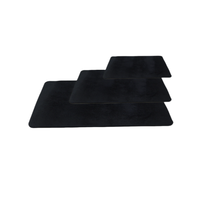 Tapis de jeu de cartes de poker en papier personnalisé (noir) pour les tours de magie de rue, les illusions, les accessoires, les gadgets, les accessoires de magiciens