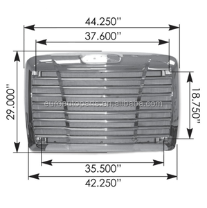 Grille with Bug Screen A17-15192-005 A17-16132-001 A17-16132-004 for <strong>Freightliner</strong> Century <strong>Truck</strong> 2005-UP - Product Image 4