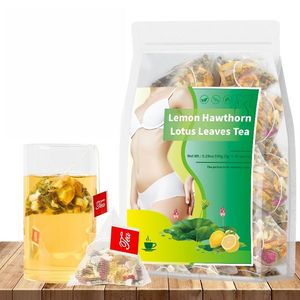 Tisane aux feuilles <span class=keywords><strong>de</strong></span> lotus, <span class=keywords><strong>de</strong></span> sureau et <span class=keywords><strong>de</strong></span> citron 5g x 30 sachets pyramidaux NutriCha Gestion du poids quotidienne Expédition rapide En stock Vente en gros - Product Image 1