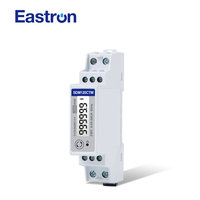Compteur d'énergie monophasé Eastron SDM120CT-M à rail DIN, homologué MID, avec RS485 Modbus RTU, bidirectionnel, pour systèmes solaires photovoltaïques