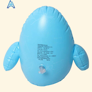 Diseño personalizado OEM, bolsa de boxeo inflable de PVC con forma de huevo, estilo caricatura 3D, con base de arena. - Product Image 3