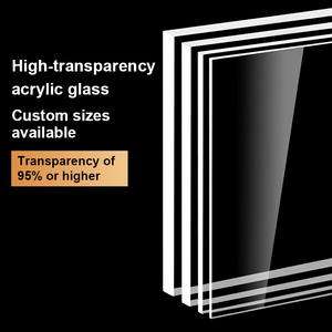 Factory Wholesale Custom 2mm 4mm 6mm Clear Cast <strong>Plexiglass</strong> Colored PMMA Cast Acrylic Sheet Raw Material For <strong>Display</strong> Rack - Product Image 3