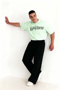 Personalizada <span class=keywords><strong>de</strong></span> gran tamaño <span class=keywords><strong>de</strong></span> los hombres nueva Oversize Dropped <span class=keywords><strong>Camiseta</strong></span> <span class=keywords><strong>verde</strong></span> claro gimnasio deporte al aire libre deporte <span class=keywords><strong>de</strong></span> gran tamaño <span class=keywords><strong>camiseta</strong></span> <span class=keywords><strong>de</strong></span> gimnasio para los hombres - Product Image 3