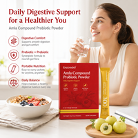 Poudre Probiotique Composée d'Amla OEM 300 Milliards d'UFC Soutien Digestif Quotidien Équilibre Intestinal Santé Immunitaire Végétalienne Marque Privée