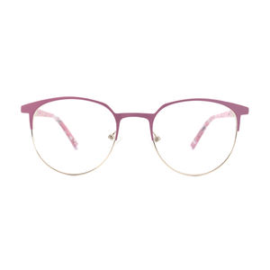 แว่นตาวินเทจคลาสสิกมาใหม่สำหรับสุภาพสตรีกรอบโลหะแว่นสายตาสั้นกรอบโลหะ - Product Image 2